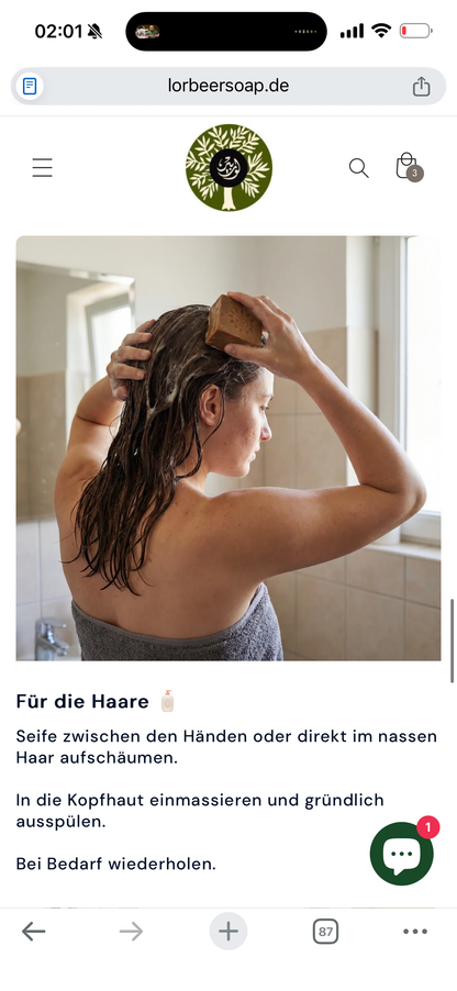 Original Aleppo Seife