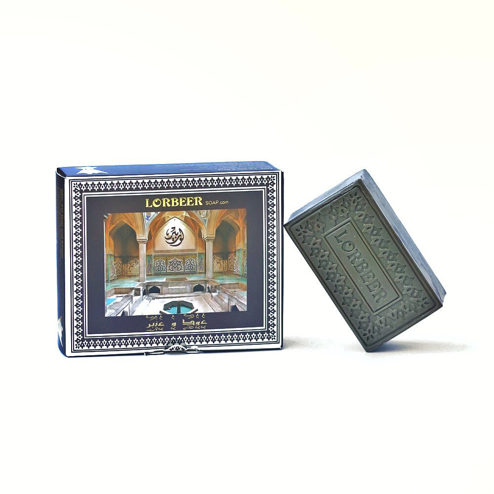 Duftende Aleppo Seife Oud & Amber  – 100% Olivenöl mit edlem Oud&Amber Duft | LORBEER